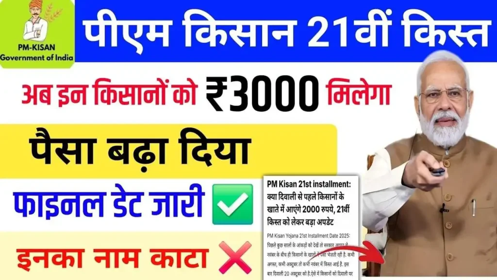 PM Kisan 21st Installment