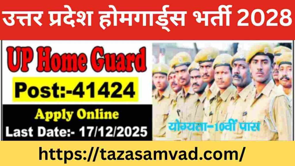 UP Police Home Guard Recruitment 2025