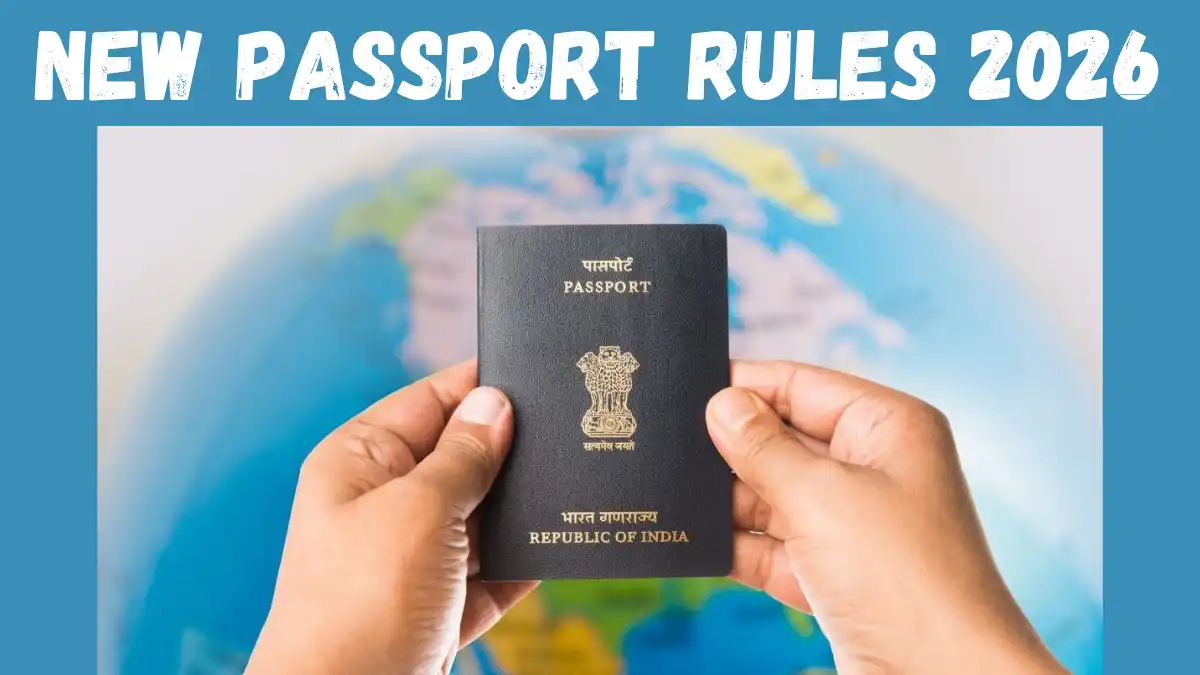 New Passport Rules 2026
